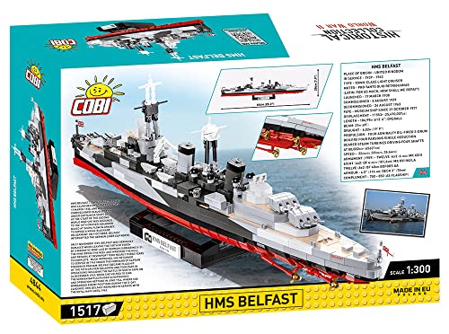 COBI 4844 HMS Belfast - Leichter Kreuzer