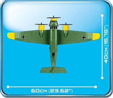 COBI 5710 Junkers JU 52/3M Toys, Grün Gelb - 4