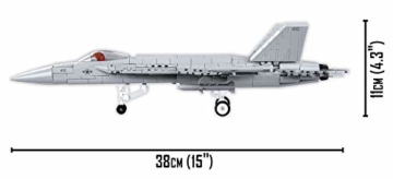 COBI 5804 F/A-18E Super Hornet Top Gun Toys, grau - 3