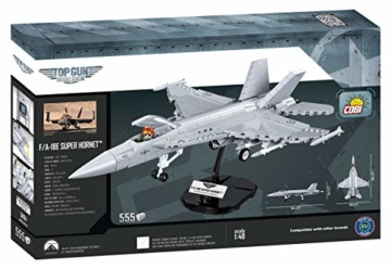 COBI 5804 F/A-18E Super Hornet Top Gun Toys, grau - 9