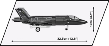 COBI 5832 F-35A Lightning II Poland Länge Höhe Maße
