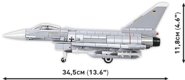 COBI 5848 Eurofighter Jäger Maße
