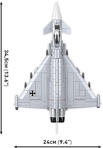 COBI 5848 Eurofighter Jäger von Oben