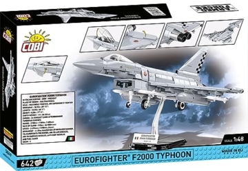 COBI 5849 Eurofighter F2000 Typhoon Box Rückseite