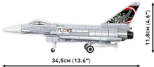 COBI 5850 Eurofighter Typhoon Maße