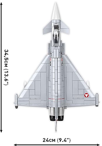 COBI 5850 Eurofighter Typhoon Maße Länge Breite