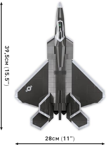 COBI 5855 Lockheed F-22 Raptor Länge Breite