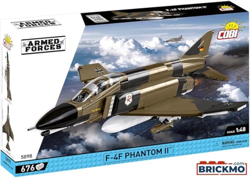 COBI 5898 F-4F Phantom JagdflugzeugII 
