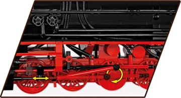 COBI 6283 BR52 TY-2 Dampflokomotive 2 in 1 Räder