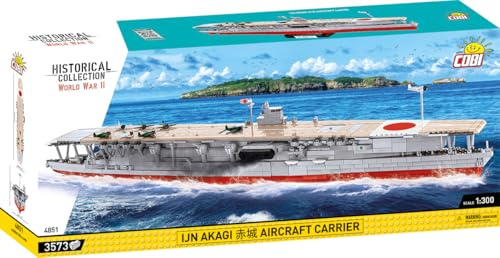COBI AKAGI 赤城 Aircraft Carrier, Largo, 34.3 inches x 8 inches x 6.7 inches - 2