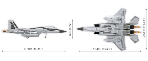 COBI Armed Forces Boeing F-15EX Eagle II Aircraft - 3