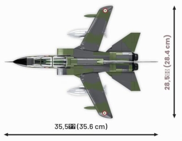 COBI.bike Panavia Tornado IDS (Aeronautica Militare), grün - 3