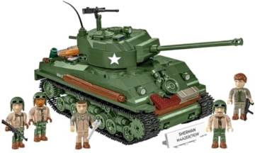 COBI 3118 Sherman M4A2E8 (76)W – Der legendäre „Easy Eight“ als Klemmbausteinmodell