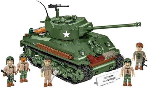 COBI 3118 Sherman M4A2E8 (76)W – Der legendäre „Easy Eight“ als Klemmbausteinmodell