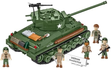 COBI 3118 Sherman M4A2E8 (76)W – Der legendäre „Easy Eight“ als Klemmbausteinmodell