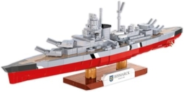 COBI Bismarck Schlachtschiff im Maßstab 1:700 (4854)