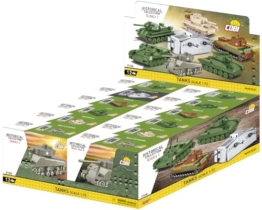 COBI CDU 12 pcs Tanks Scale 1:72 - 1