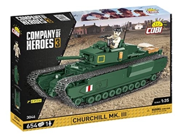 COBI Churchill Mk. III (3046) – Britischer Panzer Box