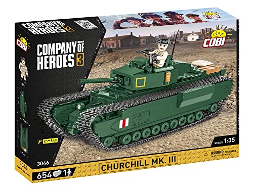 COBI Churchill Mk. III (3046) – Britischer Panzer Box