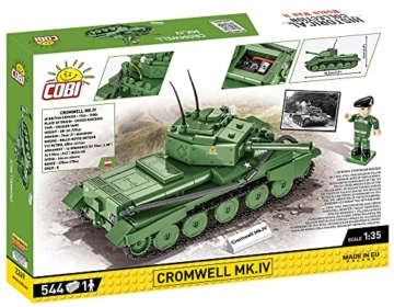 COBI 2269 – Panzer Cromwell Mk. IV „HELA“ Box Rückseite