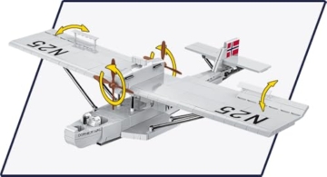 COBI Dornier Do J Wal Amundsen N-25, Rot - 5