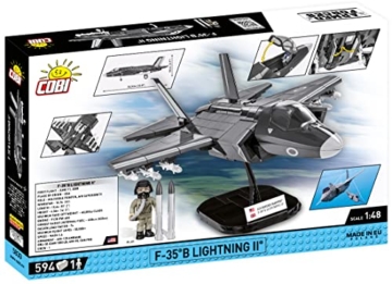 COBI F-35B Lightning II (RAF) – Kampfflugzeug (Set 5830) Box