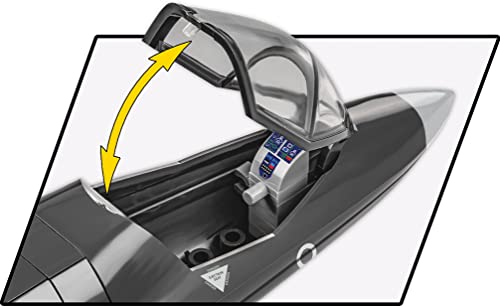 COBI F-35B Lightning II (RAF) – Kampfflugzeug (Set 5830) Cockpit