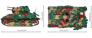 COBI 2593 Flakpanzer IV Wirbelwind Scale 1:28 1195/1f