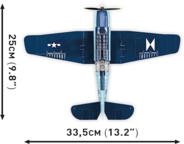 COBI Grumman TBF Avenger, Einheitsgröße - 3