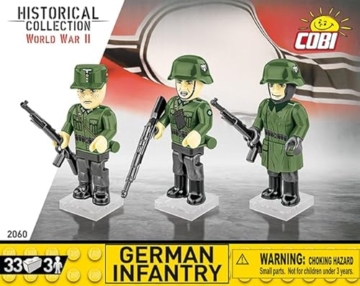 COBI Historical Collection 2060 Deutsche Infanterie 3 Stück 2060 - 2