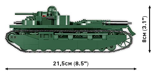 COBI Historical Collection: The Tank Museum Vickers A1E1 Independent Heavy Tank - 2
