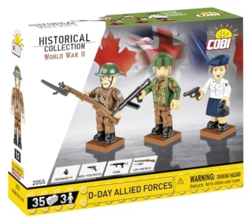 COBI Historical Collection World War II June 6 1944 D-Day Allies 2055 - 2