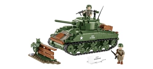 COBI M4A1 Sherman – Amerikanischer Panzer des 2. Weltkrieg (COBI-3126) Modell