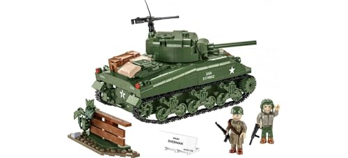 COBI M4A1 Sherman – Amerikanischer Panzer des 2. Weltkrieg (COBI-3126) Set