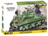 COBI M4A3 Sherman Amerikanischer Panzer im Maßstab 1:28 (COBI-2570)