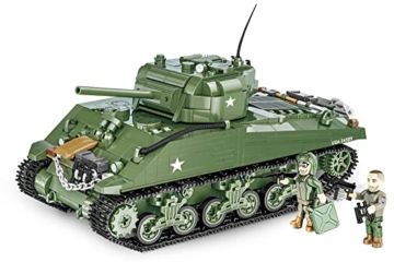 COBI M4A3 Sherman Amerikanischer Panzer im Maßstab 1:28 (COBI-2570) Modell