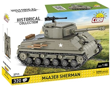 COBI 2711 M4A3E8 Sherman Panzer Box
