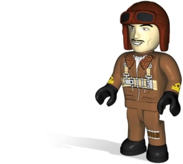 COBI Macchi MC.202 Folgore, 10.4 inches, Neutrale Farben (Grau, Braun, Grün), Dunkelgrün - 8