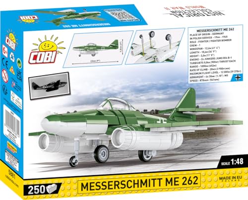 COBI Messerschmitt Me 262 (5881) – Legendäres deutsches Düsenflugzeug