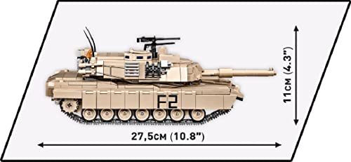 Cobi 2622 MIA2 Abrams Panzer Länge Höhe