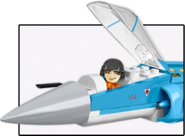 COBI Mirage 2000-5F Armed Forces Bausteine Set 494 Teile Kampfjet Modell Maßstab 1:48 Spielzeug ab 8 Jahren - 7