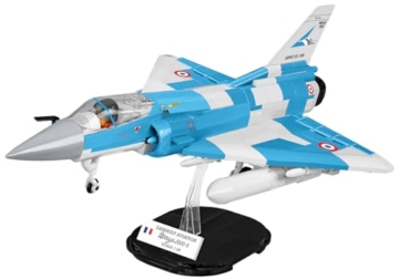 COBI Mirage 2000-5F Armed Forces Bausteine Set 494 Teile Kampfjet Modell Maßstab 1:48 Spielzeug ab 8 Jahren - 9