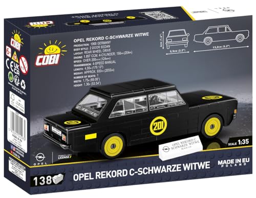 COBI Opel Rekord C Schwarze Witwe Box Rückseite
