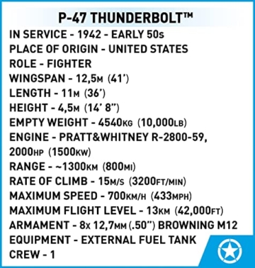 COBI P-47 Thunderbolt & Tank Trailer - 12
