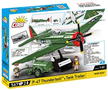 COBI P-47 Thunderbolt & Tank Trailer - 14