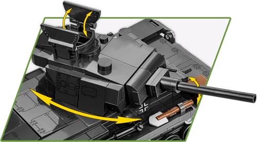 COBI Panzer III Ausf. J (2289) WWII-Klassiker Turm