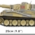 COBI Panzer VI Tiger I Nr. 131 (COBI-3123) Länge und Höhe