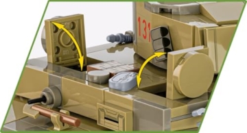 COBI Panzer VI Tiger I Nr. 131 (COBI-3123)