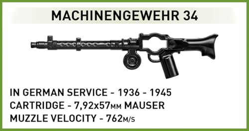 COBI 3113 – Panzer VI Ausf. B „Königstiger“ Limited Edition im Maßstab 1:35 MG 42