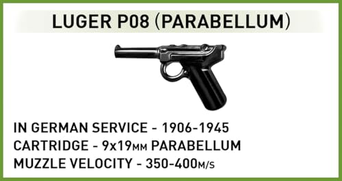 COBI Panzerkampfwagen II Ausf. F – Deutscher leichter Panzer im Maßstab 1:28 (COBI-2597) Pistole